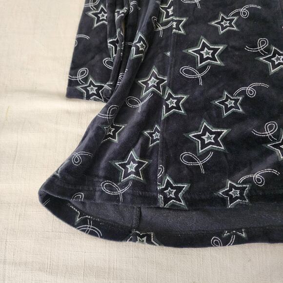 Y2k Velvet Glittery Star Dress 4t - Picture 3 of 7